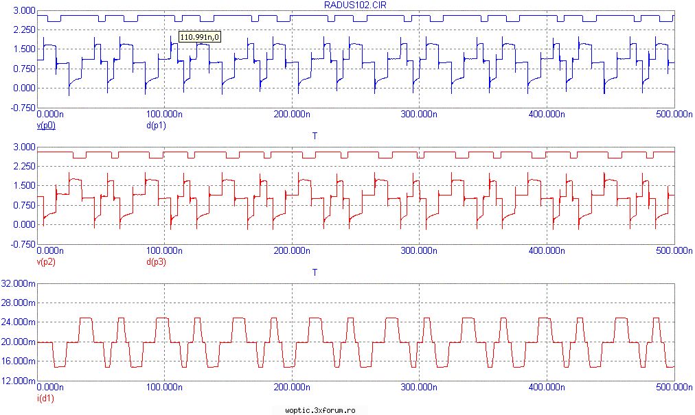 Ronja - viitoare modele 100Mbit / 1Gbit .. - Poza preluata cu osciloscop digital asupra - Forum Demonstrativ